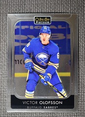 2021-22 O-Pee-Chee Platinum #118 Victor Olofsson Buffalo Sabres